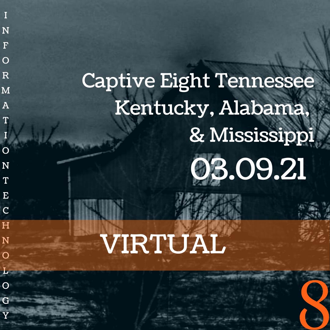 Captive Eight virtual event: TN KY AL MS