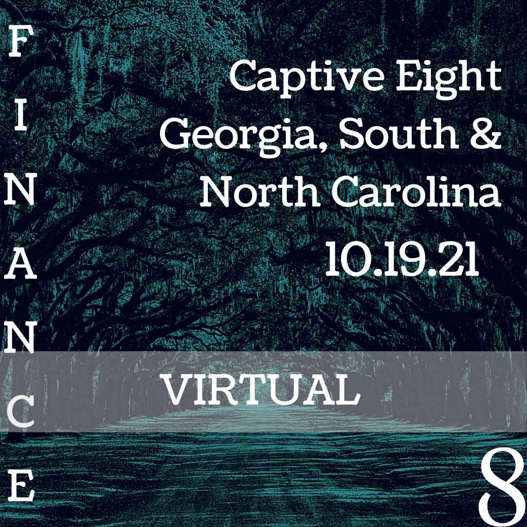 Captive Eight virtual Finance event: GA, SC, NC