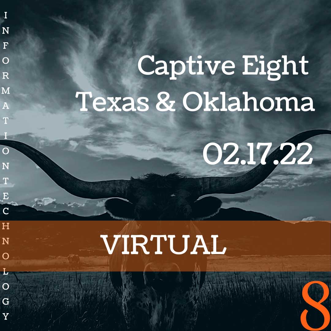 Captive Eight: Texas & Oklahoma virtual event