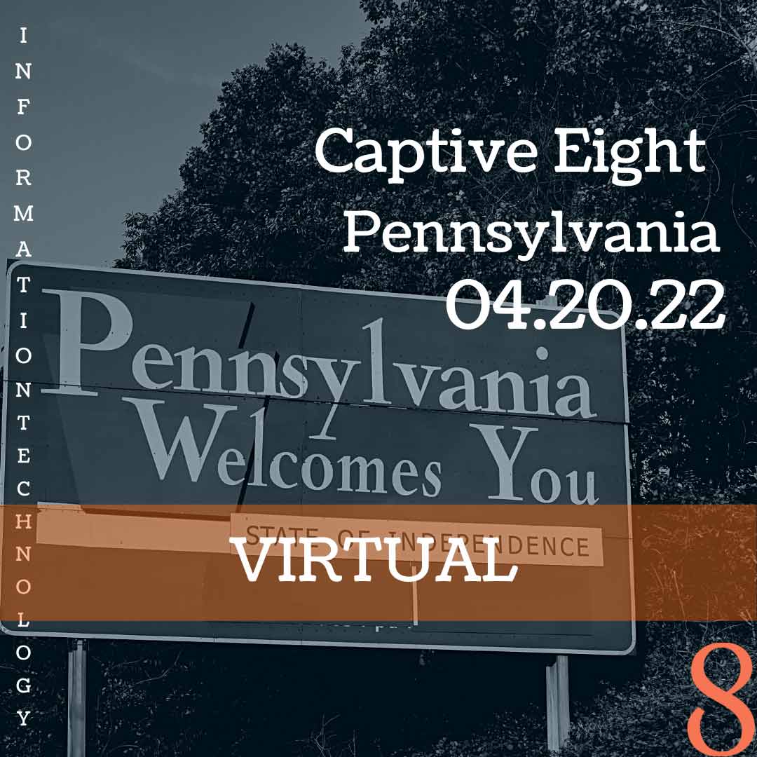 Captive Eight virtual event: Pennsylvania