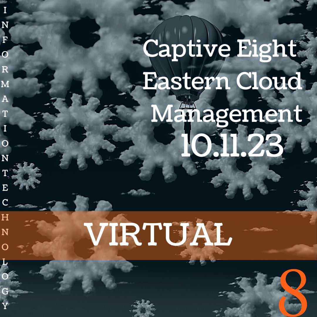 Virtual IT Executive Networking Event - Eastern Cloud Management 10.11.2023