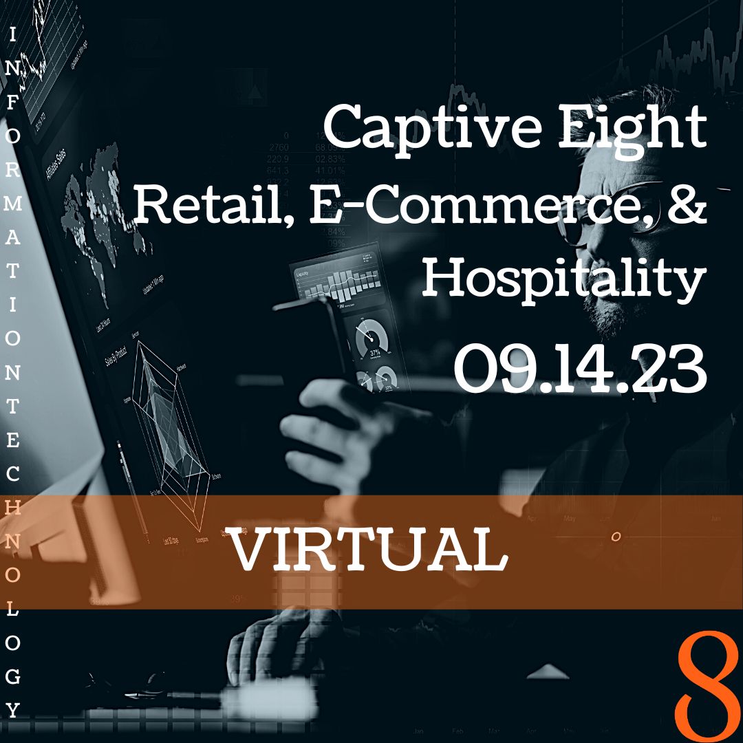 Virtual IT Executive Networking Event - Retail, E-Commerce, & Hospitality 09.14.2023